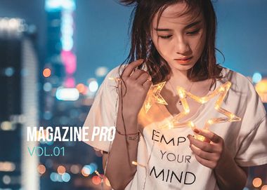 의류 유통 전문 매거진 커머스 솔루션 템플릿 이미지